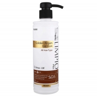 ماسک تقویت کننده مو لیمپیو حاوی روغن آرگان مناسب انواع مو حجم 500 میل