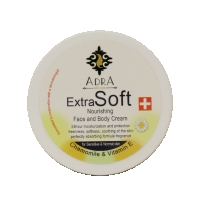 کرم صورت و بدن حاوی بابونه آدرا مناسب پوست های معمولی و حساس ۲۰۰ میلی لیتر