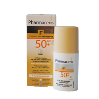 کرم پودرضدآفتاب مایع شماره 01 همراه با +SPF50 فارماسریز