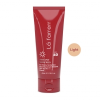 کرم ضد آفتاب SPF40 پوست خشک و معمولی لافارر رنگی و ضد لک 40 میلی لیتر